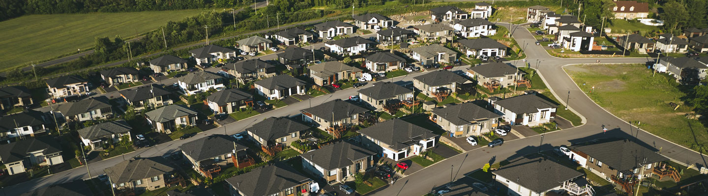Quartier résidentiel de Granby