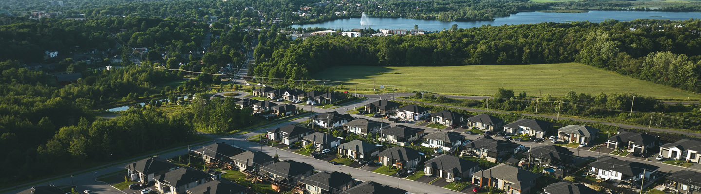 Quartier résidentiel de Granby