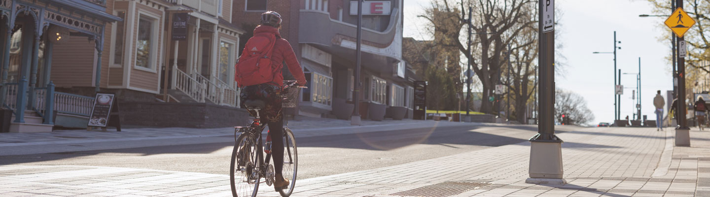 Vélo au centre-ville