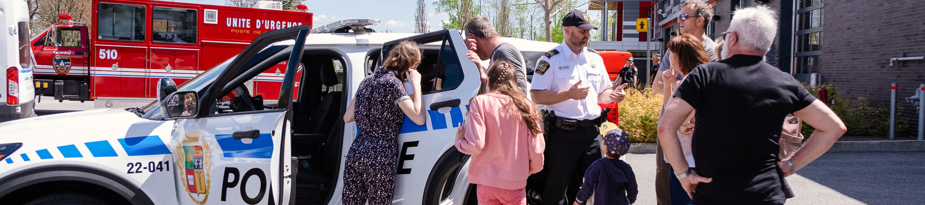 Portes ouvertes au Service de police de Granby (SPG)