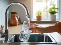 Se verser une verre d'eau